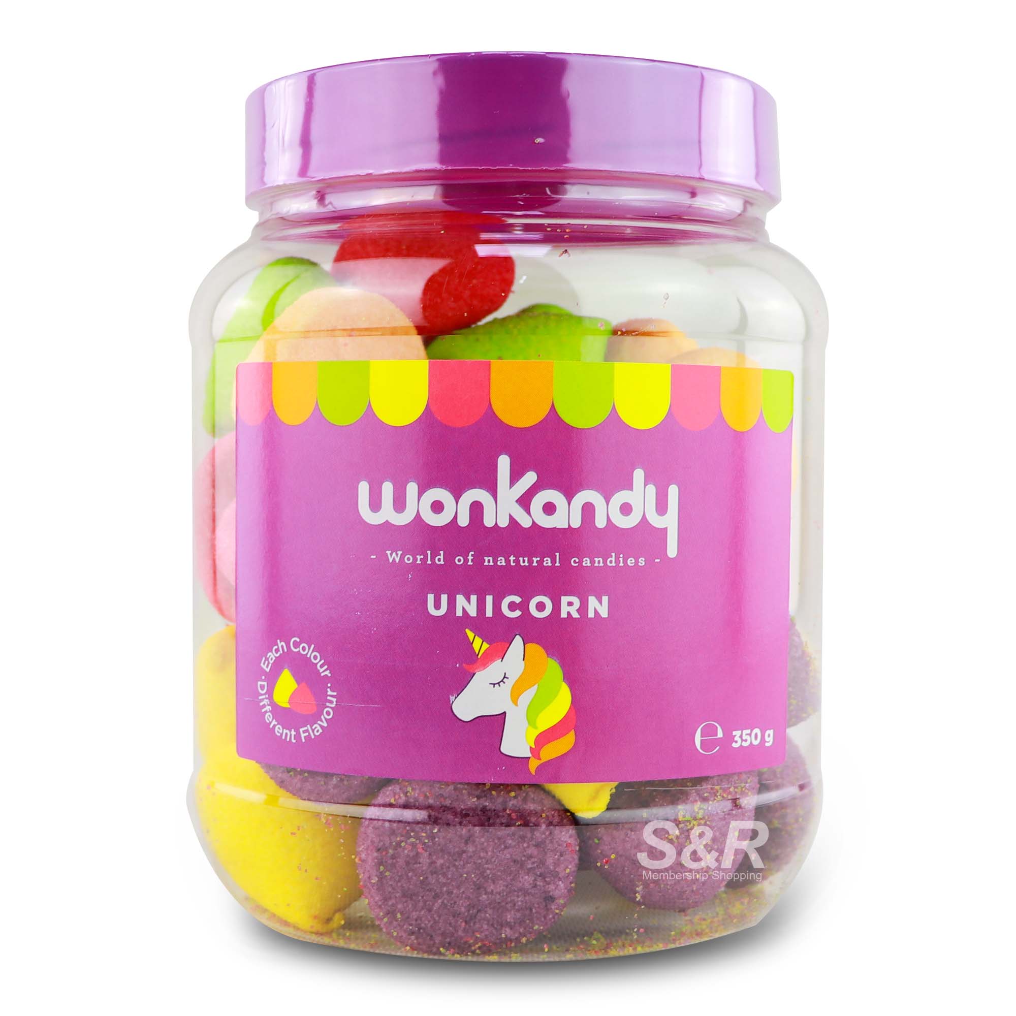 WonKandy Unicorn Jar Candy 350g
